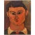 1958 After A. Modigliani "Head of Kisling", First English Edition Full-Color Print For Sale