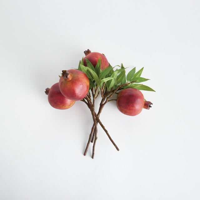 Kenneth Ludwig Chicago Pomegranate Picks 10" St/4 For Sale - Image 4 of 8