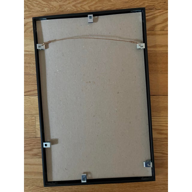 Metal Norfolk and Southern Locomotive Original Poster, Framed For Sale - Image 7 of 7