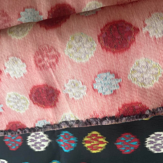Etro Etro Black Multicolor Upholstery Fabric 3 Yards For Sale - Image 4 of 9