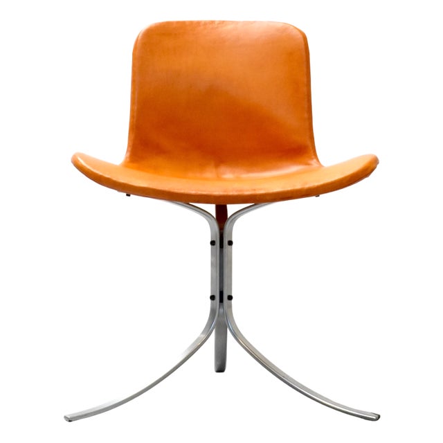 Vintage Danish PK9 Tulip Dining Chair by Poul Kjaerholm for E. Kold Christensen, 1960s For Sale