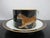Black Lynn Chase Leopard Cat Design Jaguar Jungle Porcelain 24k Gold Coffee Mug Cup For Sale - Image 8 of 13