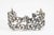 Mid-Century Modernist Brutalist 835 Silver Bracelet by Pegria in the style of Guy Vidal, Italy, 1960s For Sale - Image 9 of 10