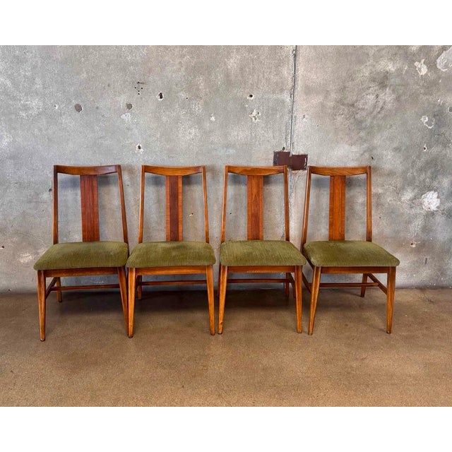 1960s 1960s Vintage Mid-Century Modern Dining Chairs - Set of 4 For Sale - Image 5 of 5