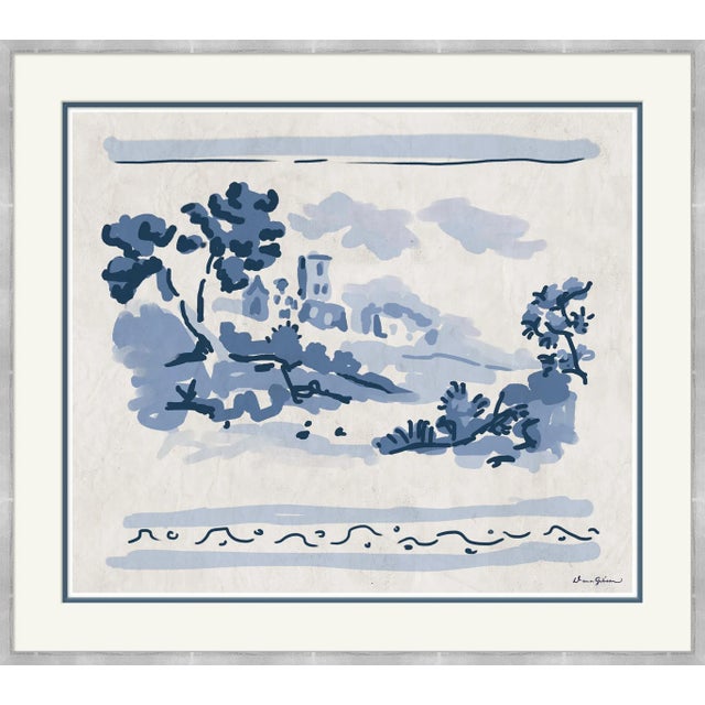 Contemporary Bristow Park Framed Art Print by Dana Gibson For Sale - Image 3 of 3
