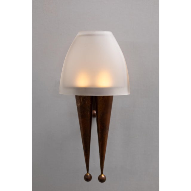 Handmade Brass Candleholders by Pieter Spruyt, 1980s, Set of 3 For Sale - Image 11 of 18