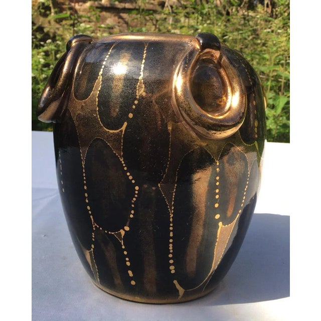 Louis Dage 1930s Louis Dage Art Deco Vase For Sale - Image 4 of 13
