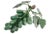 Early 20th Century Green Carved Stone 8" Grape Cluster For Sale - Image 5 of 6