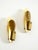 Mid-Century Modern Brass Wall Lamps with Fiberglass Shades, 1950s, Set of 2 For Sale - Image 12 of 18
