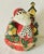 Debbie Mum's Crazy for Cookies Holly Jolly Santa Claus Christmas Holiday Cookie Jar For Sale - Image 4 of 9