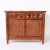 Dynamic mid century cabinet with a pen shell mosaic beveled top over a case with two pen shell covered drawers, two...