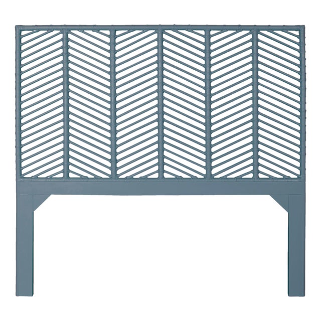 Liam Headboard Queen - Regatta Blue For Sale