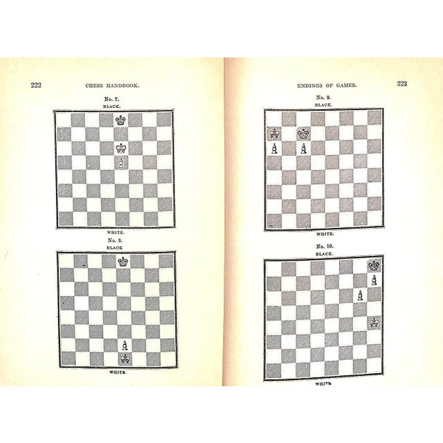 White "The American Chess Player's Handbook" 1934 Staunton, Howard (1810-1874) For Sale - Image 8 of 8