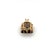 14k Yellow Gold & Smoky Quartz Pendant For Sale - Image 4 of 4
