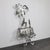 Petra Hartman, Iris in a Vase Standing Sculpture, 2002, Stainless Steel For Sale - Image 4 of 11