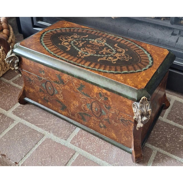 Estate Castillian Imports Aries Treasure Box For Sale - Image 10 of 12