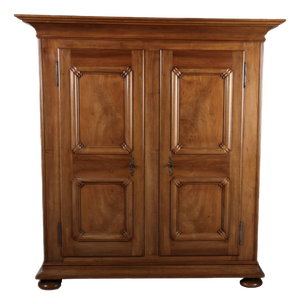 Antique Biedermeier Cabinet in Walnut, 1800
