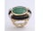 David Webb 18kt, Platinum and Diamond - Jade & Onyx Ring For Sale - Image 9 of 9