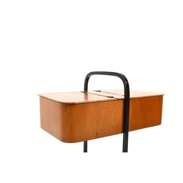 Vintage Sewing Box by Soren Hansen for Fritz Hansen, 1933 For Sale - Image 11 of 13