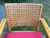 1960s Vintage Mid-Century Modern Rattan Lounge Chair Manufactured by the Company Rattan Art in the Philippines. For Sale - Image 5 of 9