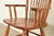 Stickley Style American Colonial Solid Oak Spindle Back Windsor Dining Chairs, Set of Six For Sale - Image 11 of 15