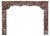 18th Century Louis XVI Hand-Carved Rouge Marble Fireplace Surround For Sale