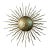 Gilded Sunburst Ceiling Mount Light Fixture-Visual Comfort For Sale
