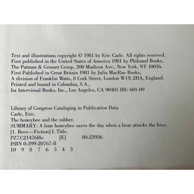 Signed Eric Carle Pop Up Children's Book For Sale - Image 11 of 11