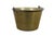 Victorian Antique 1860s Cg Hussey Pittsburgh Spun Brass Fire Bucket Pail W Iron Handle 13" For Sale - Image 3 of 11