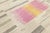Contemporary Minimalist Wool Kilim Rug With Abstract Ikatesque Accents in Rose For Sale - Image 10 of 12