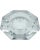 Vintage Val St. Lambert Clear Cut Crystal Octagonal Ashtray Trinket Dish For Sale - Image 13 of 13