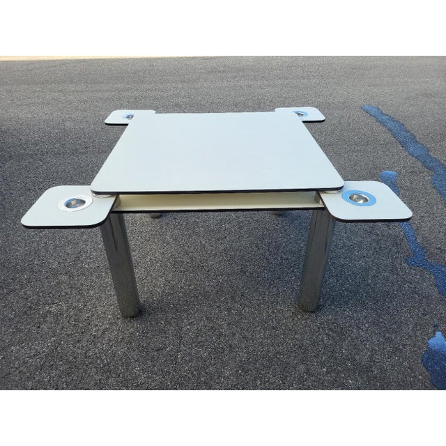Poker Game Table by Joe Colombo for Zanotta, 1968 For Sale - Image 17 of 18