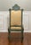 Late 18th Century 18th Century Hand Carved Italian Rococo Painted and Parcel Gilt Side Chair For Sale - Image 5 of 16