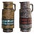 German Pitcher Vases from Spara Schamotte Keramik, 1970s, Set of 2 For Sale