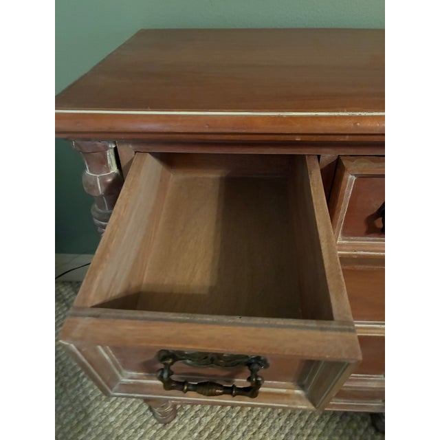 Mid 18th Century Antique Matching Set of Handcrafted Bedside Tables For Sale - Image 5 of 5