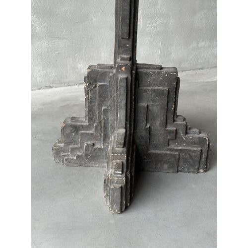 Vintage Brutalist Floor Lamp, 1970s For Sale - Image 9 of 11