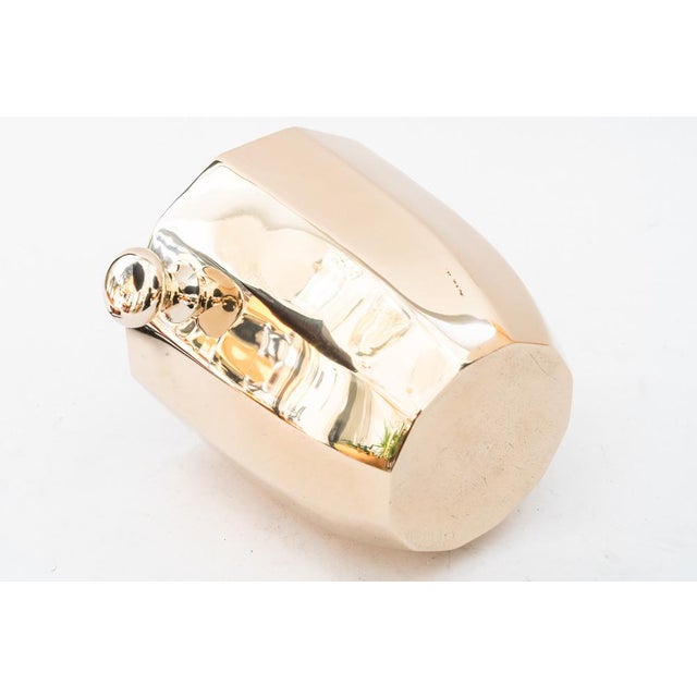 Gold Small Champagne Bucket, Vienna, 1920s For Sale - Image 8 of 9