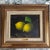 Mid 20th Century Antonio Gusini Still Life Oil Painting of Lemons, Framed For Sale - Image 11 of 12