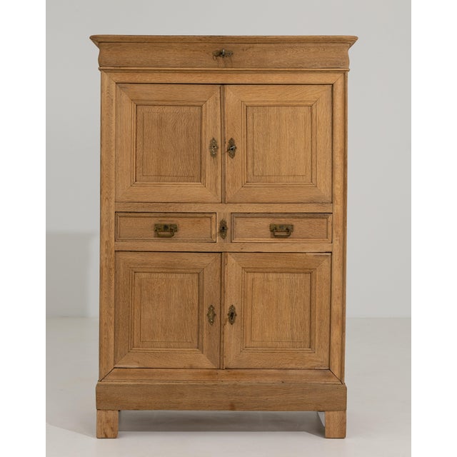Oak Louis Philippe Cabinet, Antique, France, 19th Century For Sale - Image 12 of 12