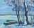 1970s 1970s Winter Impressionism: Ukrainian Landscape Painting, 1977 50-60 For Sale - Image 5 of 6
