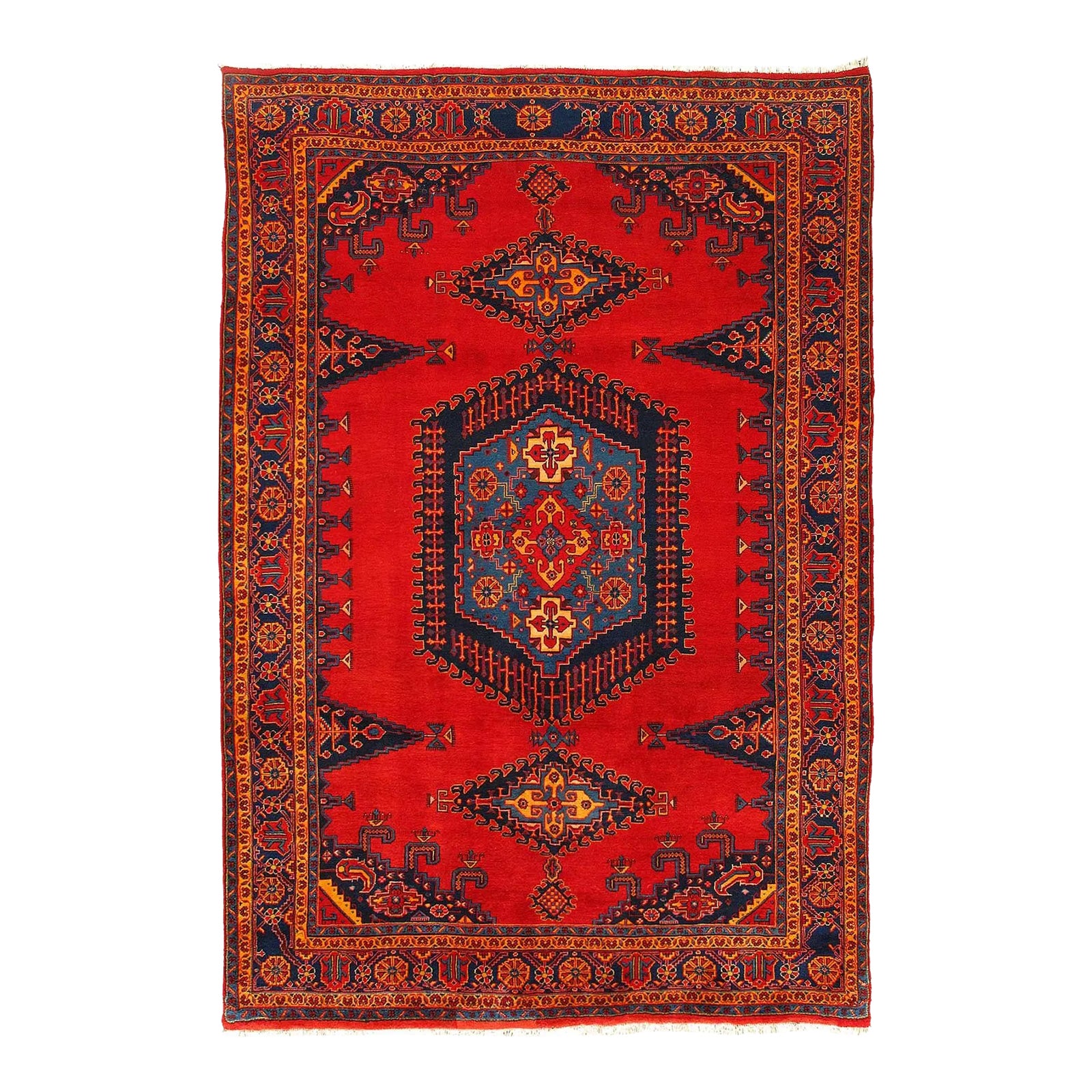 1970s Fine Hand Knotted Persian Vintage Nw Rug Chairish