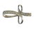 Vintage 14k White Gold Diamond Cross Pendant, Mid-20th Century For Sale - Image 4 of 8