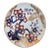Mid-Century Apple Blossom Motif Gold Imari Decorative Plate For Sale