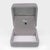 Modern Minimalist Blue Sapphire Pendant With Earth Mined Diamond Accent: Solid 14k Gold For Sale - Image 3 of 8