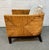 Brown Braxton Culler Geometric Woven Wicker Lounge Chair For Sale - Image 8 of 10