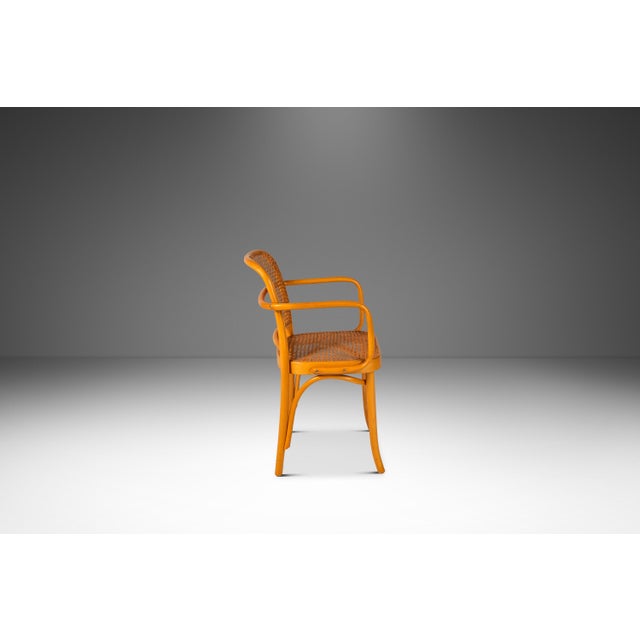 Stendig Set of Two (2) Bentwood Model 811 "Prague" Dining Chairs by Josef Frank & Josef Hoffmann for Stendig, Poland, C. 1960s For Sale - Image 4 of 18