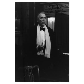 Unknown, Christopher Lee, Vintage Photograph, 1970s For Sale
