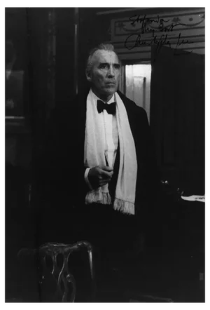 Unknown, Christopher Lee, Vintage Photograph, 1970s