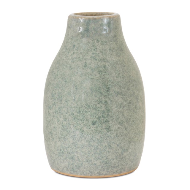 Bring calm, organic beauty to your home with this Speckled Glaze Stoneware Vase Set. Featuring softly rounded silhouettes...