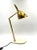 Gold Golden Brass Table or Desk Lamp with Carrara Marble Base, Italy, 1980s For Sale - Image 8 of 18